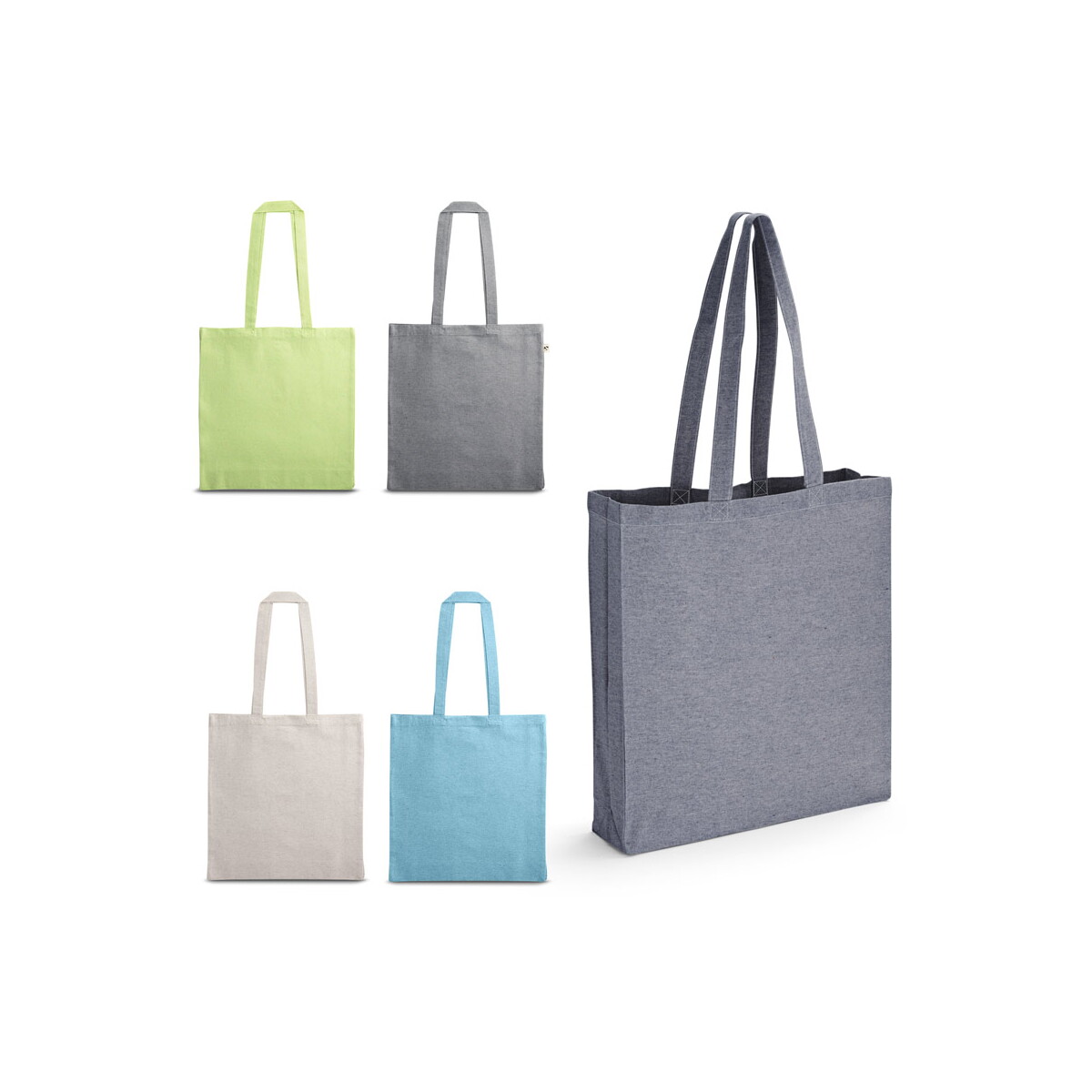 MARACAY. Torba zawierająca bawełnę pochodzącą z recyklingu (70%) z poliestru (30% rPET) (140 g/m²) 92082_set