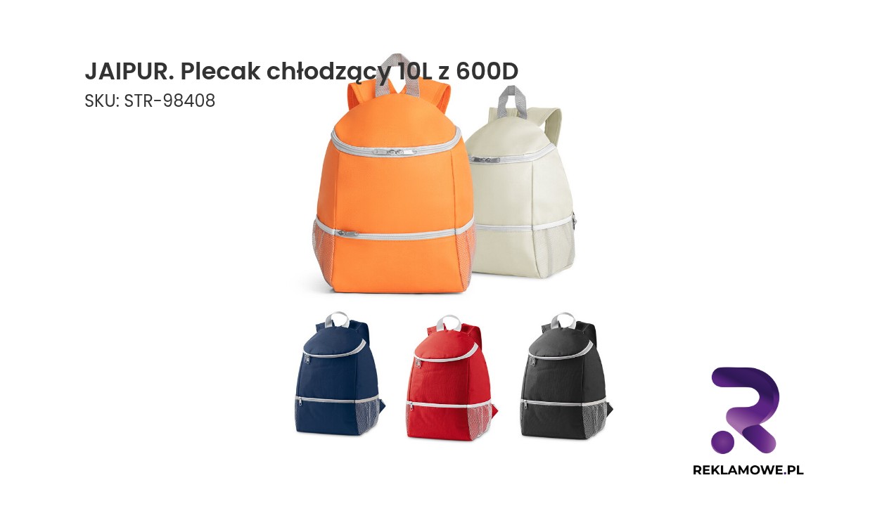 JAIPUR plecak chłodzący 10L z materiału 600D